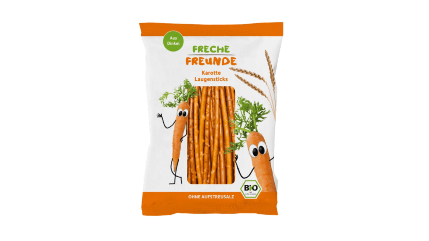 Erdbar, Baby Dinkel Carrot Sticks 75G