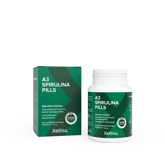 XELLISS A3 SPIRULINA PILLS 80PCS BIO