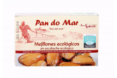 PANDOMAR, MUSSELS IN BIO MARINADE 115G BIO