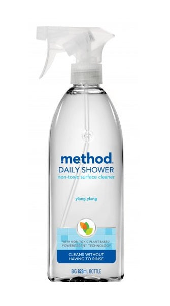 METHOD, DAILY SHOWER CLEANER YLANG 828ML