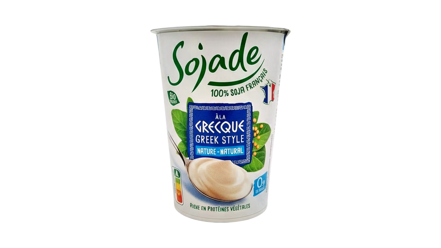Sojade Greek Soy Yogurt Strained 400g Bio