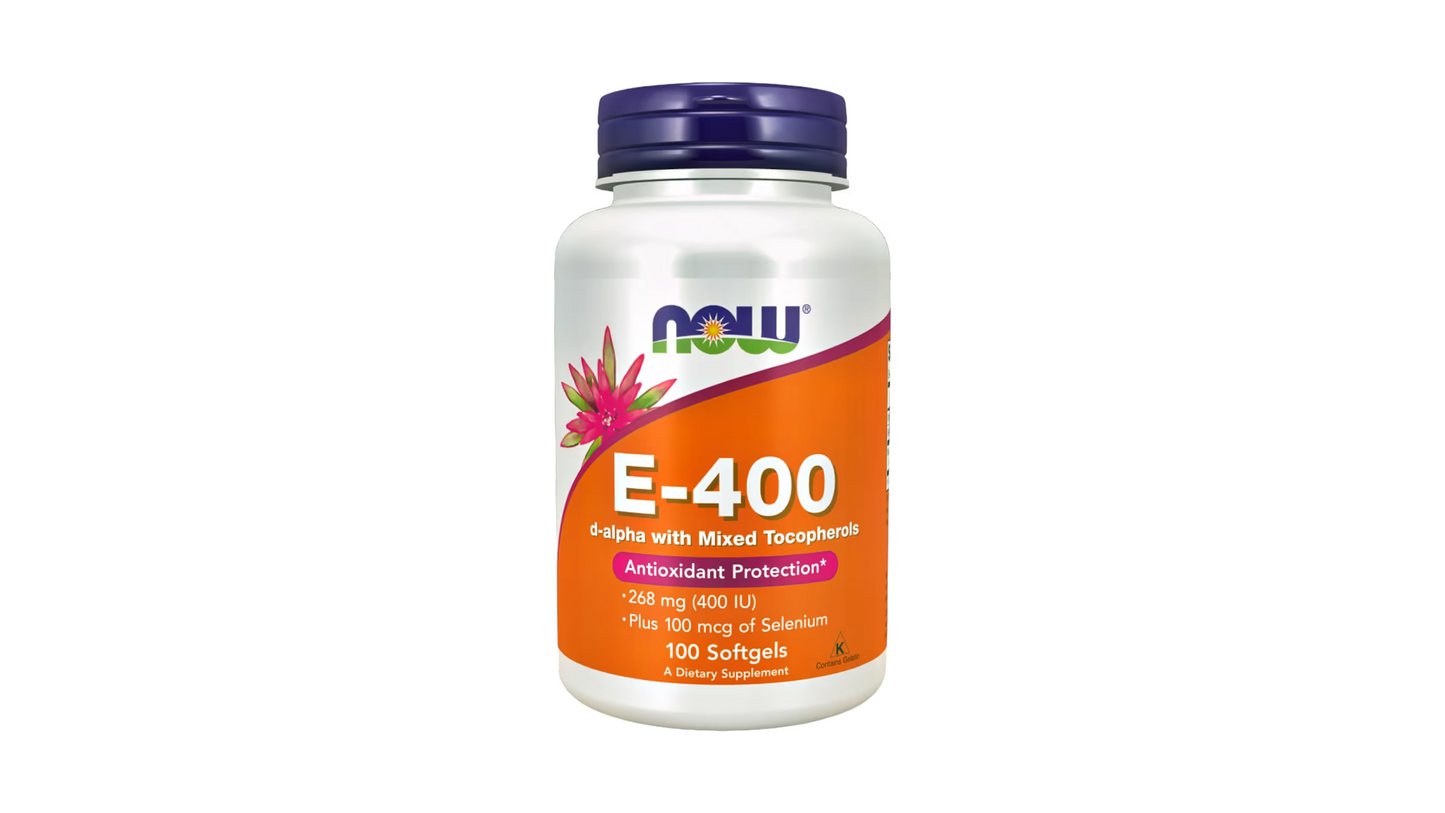 NOW, E-400 IU 100 SOFT GELS