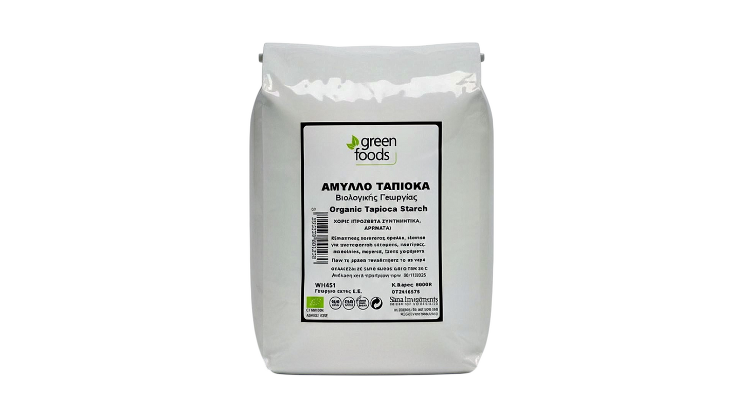 GREEN FOODS, TAPIOCA STARCH BIO 400G
