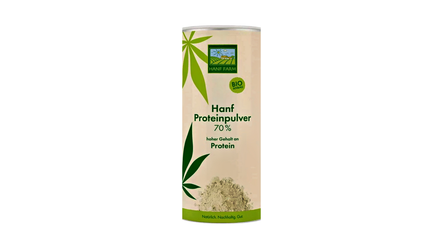 Hanf Farm’s Organic Vegan Hemp Protein Powder 70% 400g