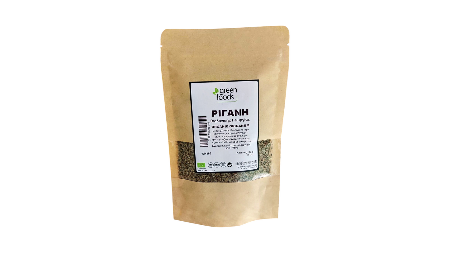 GREEN FOODS, OREGANO BIO 30G