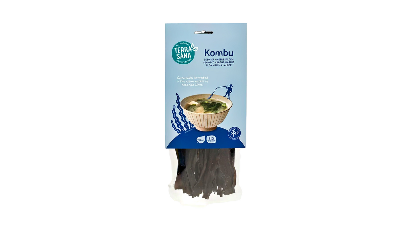 TERRASANA, KOMBU DRIED SEAWEED 100G