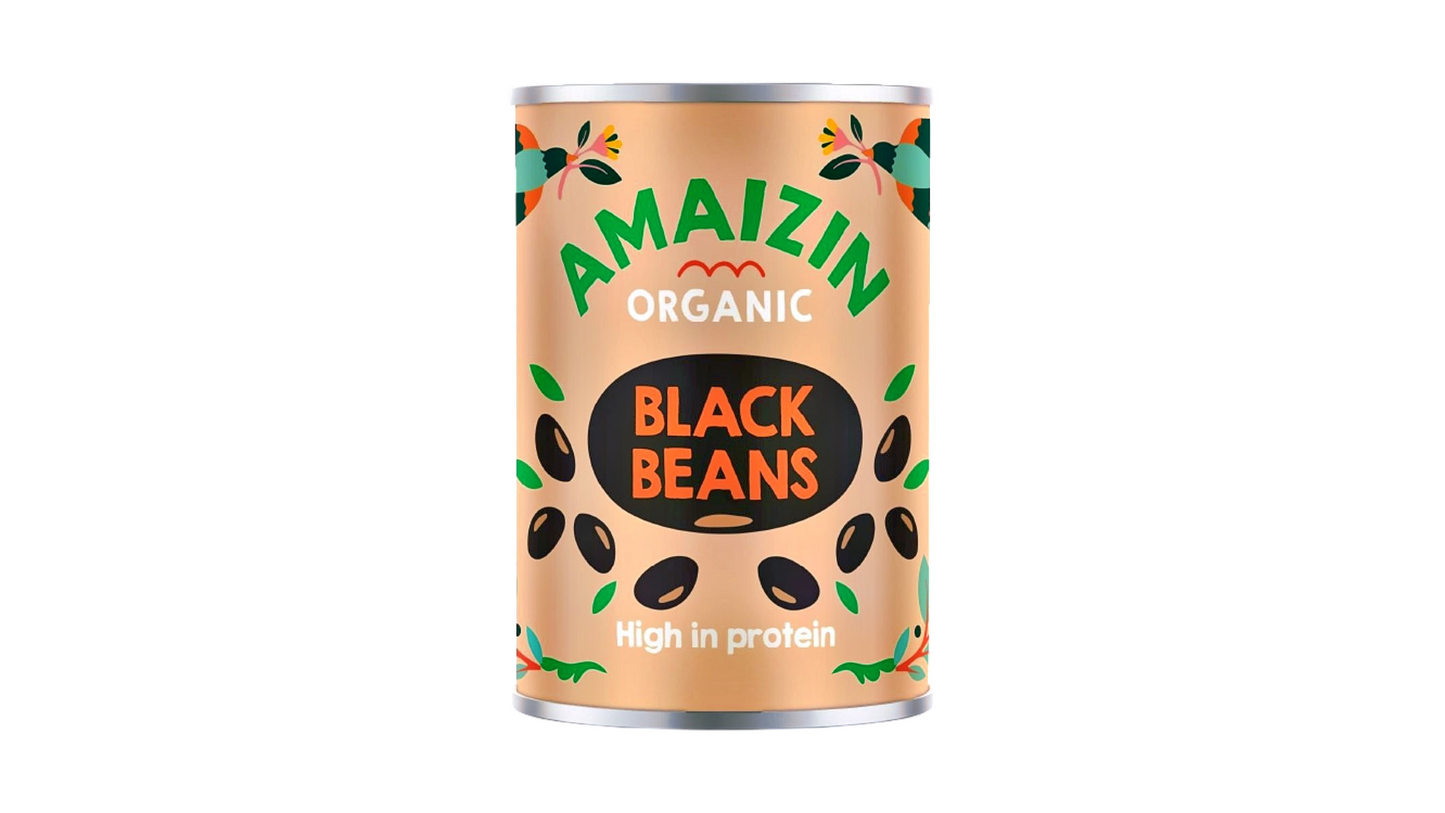 AMAIZIN, BLACK BEANS 400G BIO