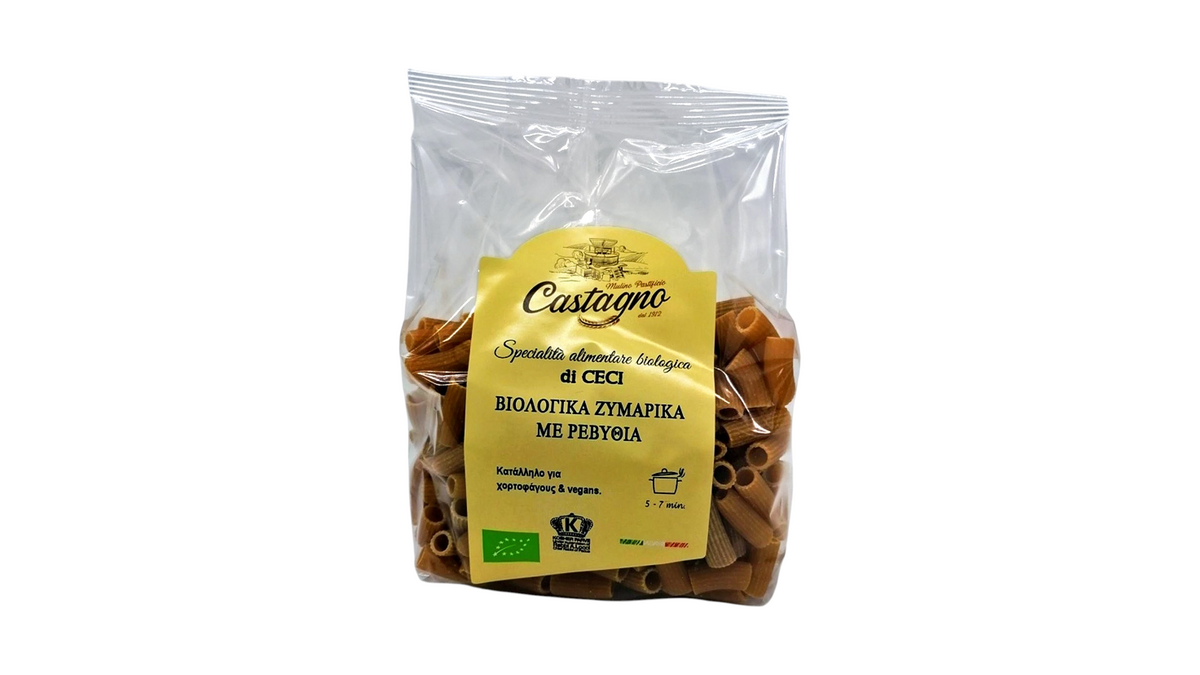 CASTAGNO, CHICKPEA RIGATONI 250G BIO