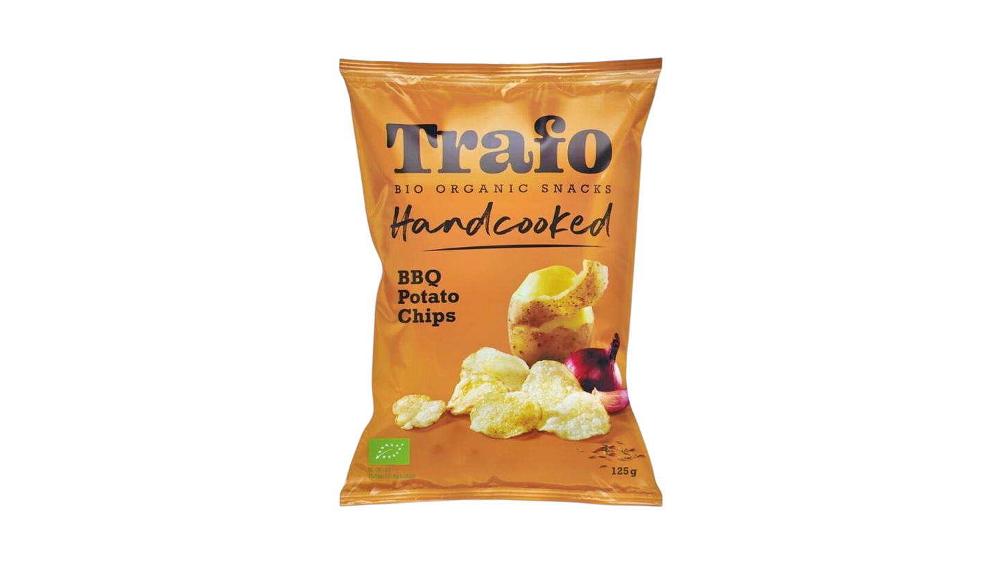 Trafo, Hand Cooked Chips Barbecue 125G Bio