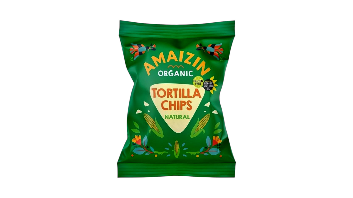 Amaizin, Tortilla Chips Gluten Free 75G Bio