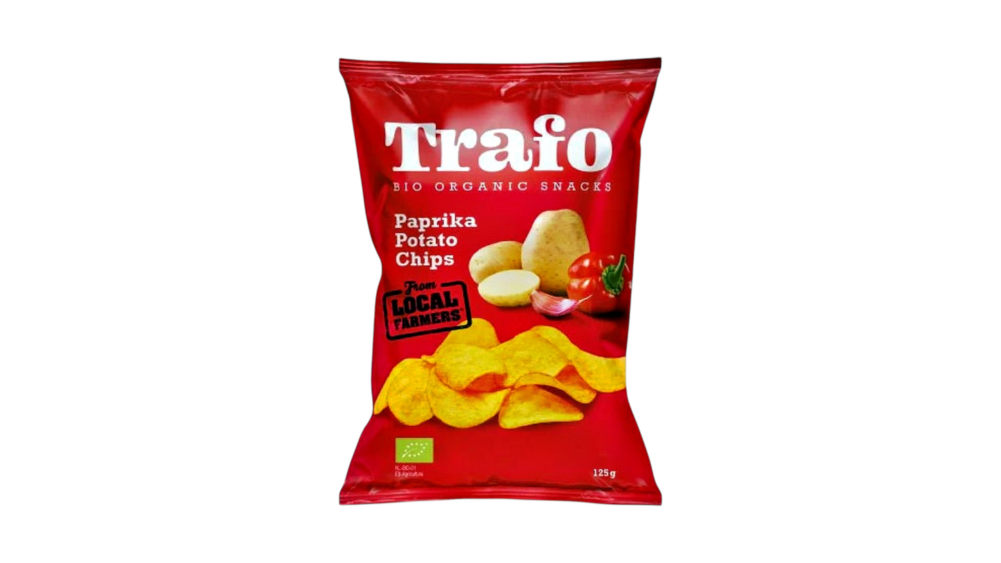 Trafo, Potatoes Chips Paprika 125g Bio