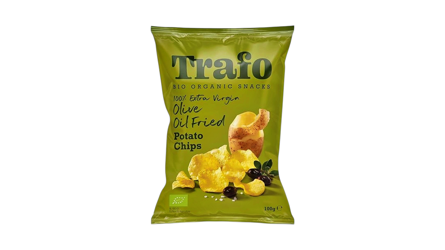 TRAFO, CHIPS WITH OLIVE OIL SLIGHTLY SALTED BIO 100G