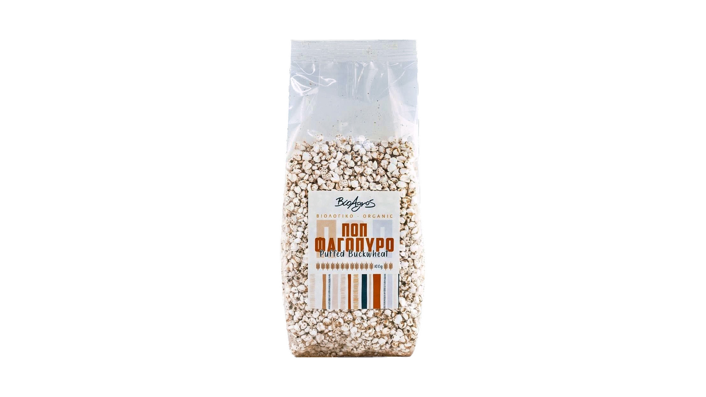 ORGANIC PUFFED BUCKWHEAT 100G BIOAGROS
