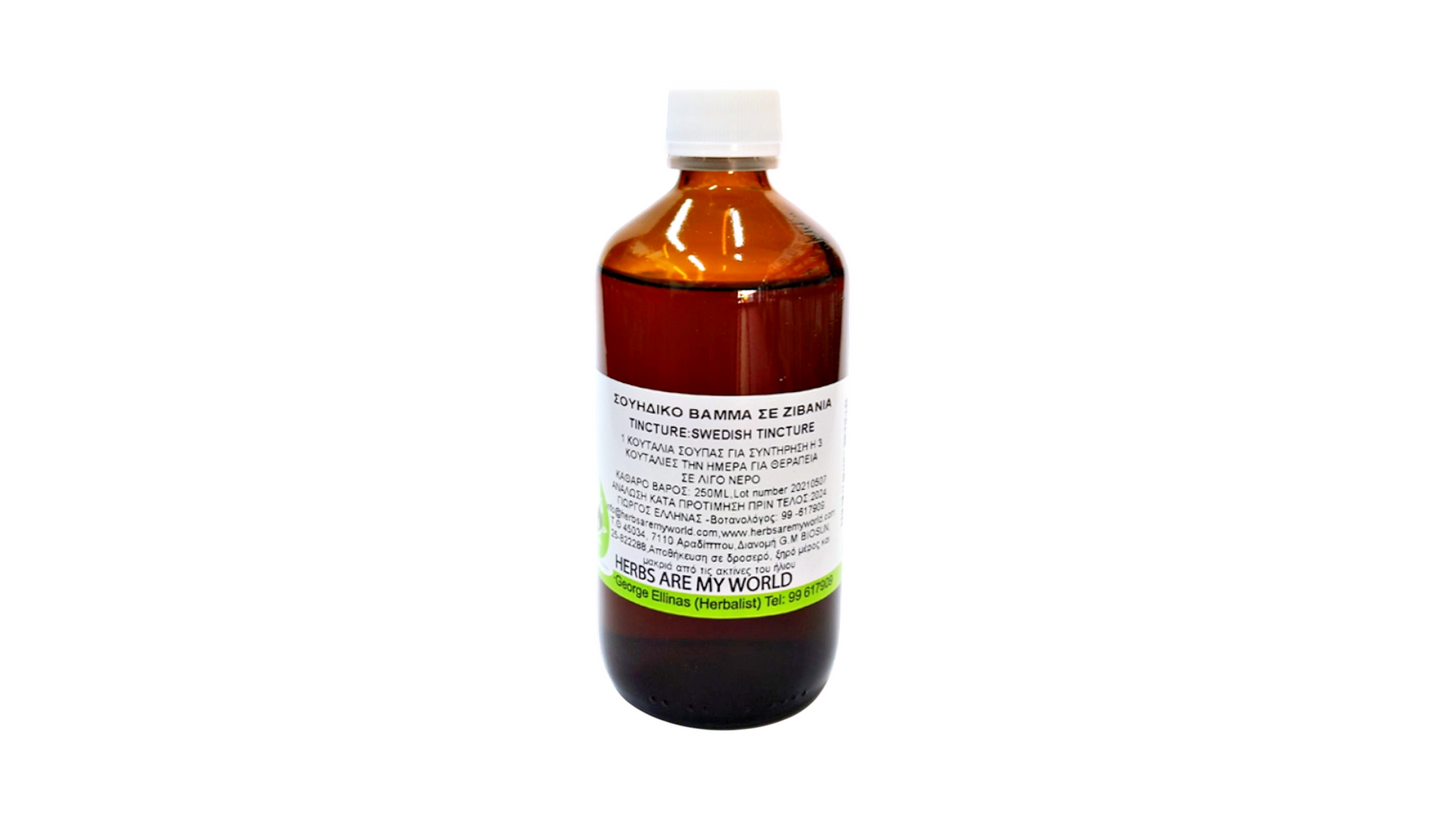 SWEDISH TINCTURE 250ML HERBS ARE MY WORLD