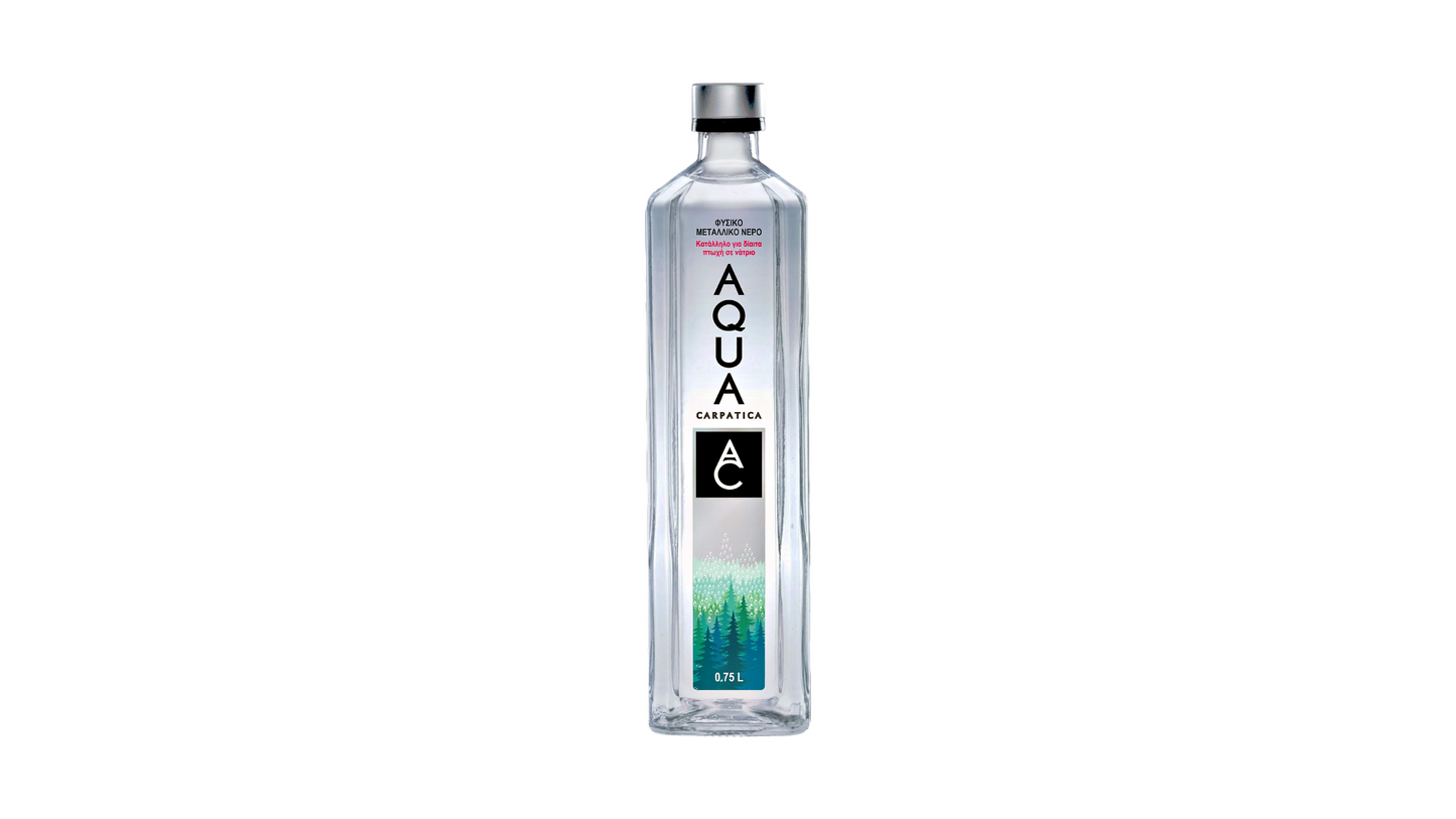 Aqua Carpatica Glass 0.750L Low Sodium