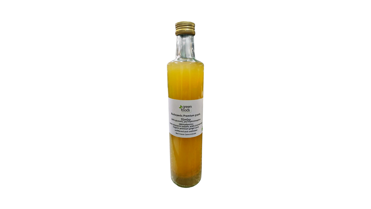 Green Foods, Premium Ginger Juice 500Ml Bio