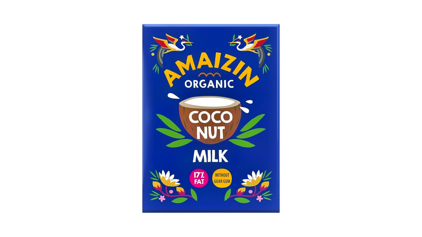 AMAIZIN, COCONUT MILK TETRA PACK 500ML BIO