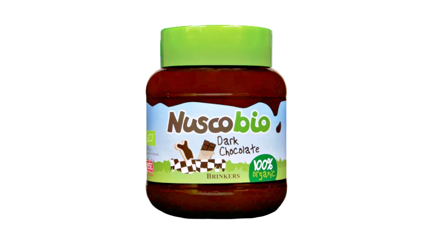 BRINKERS, NUSCOBIO DARK CHOCOLATE 400G BIO