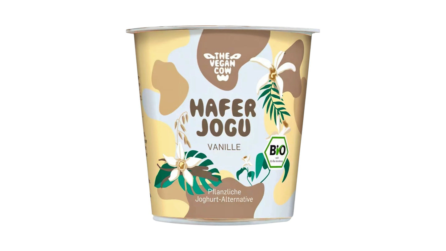 The Vegan Cow Bio Hafer Jogu Vanille 150 g