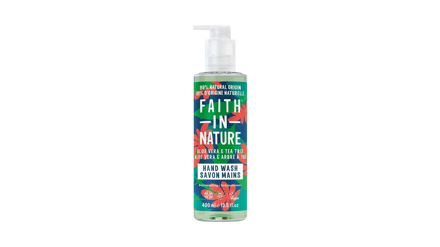 FAITH IN NATURE, HAND WASH ALOE VERA & TEA TREE 400 ml