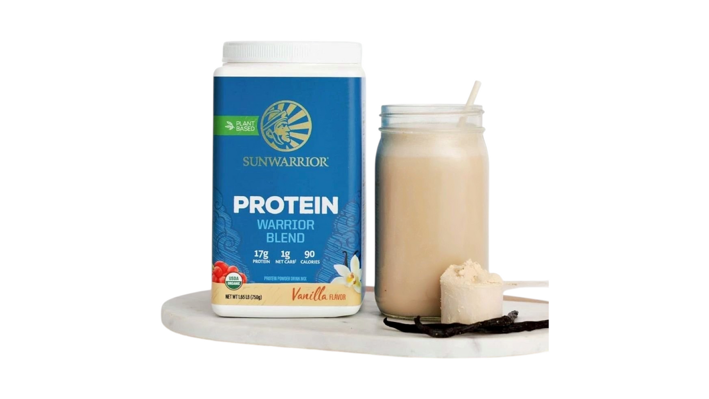 SUNWARRIOR, PROTEIN WARRIOR BLEND VANILLA 750G BIO
