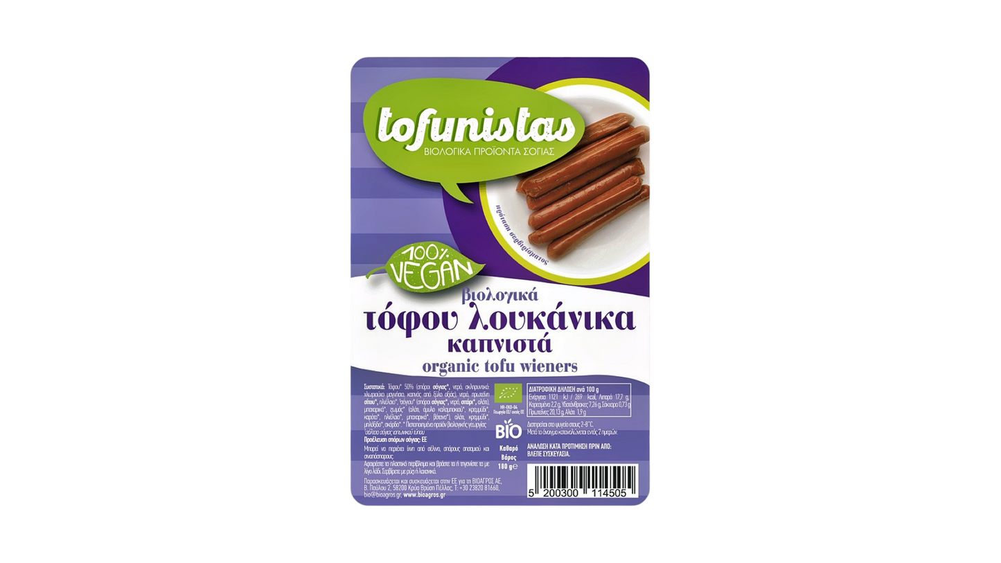 Tofu BIO Smoked Sausage 180g Tofunistas