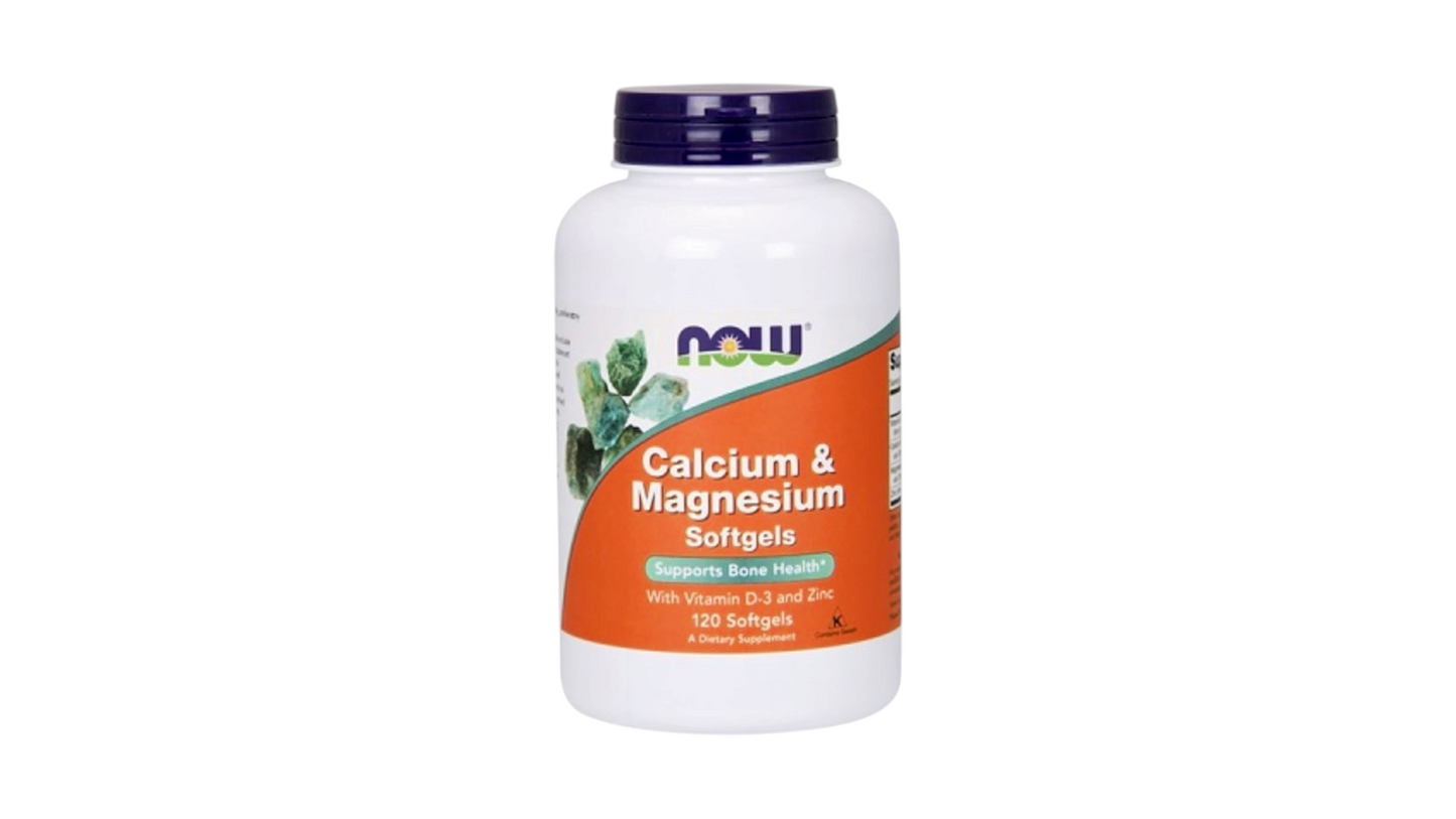 NOW, CALCIUM MAGNESIUM + VITAMIN D3 + ZINK 120 SOFTGELS
