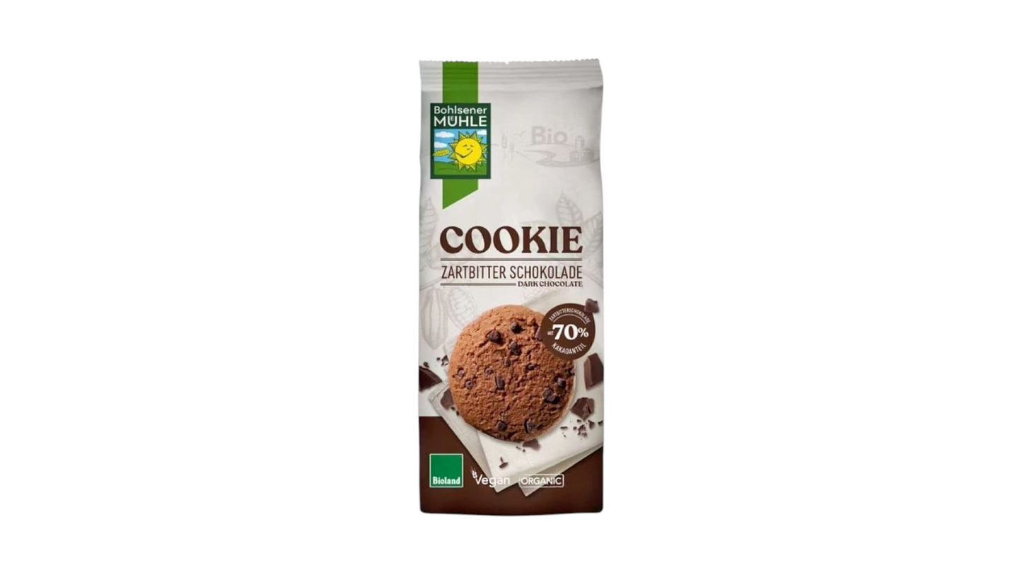 Bohlsener, Dark Chocolate Cookies 175G Bio
