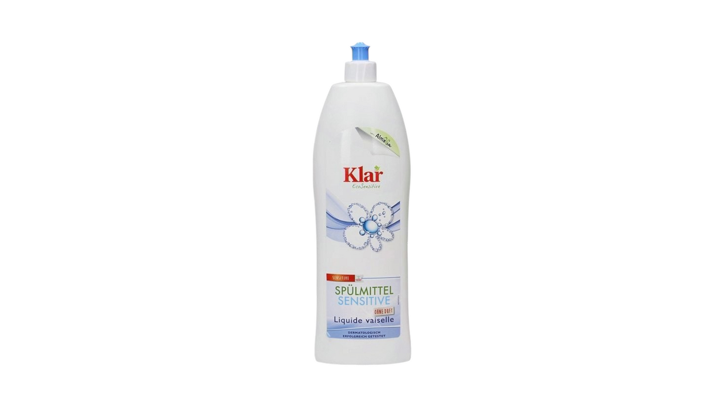 Dishwashing Liquid Hypoallergenic Without Scent 1L Klar