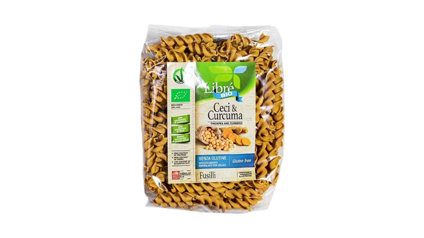 Fusilli BIO Chickpea And Curcuma 250gr Govi Farm