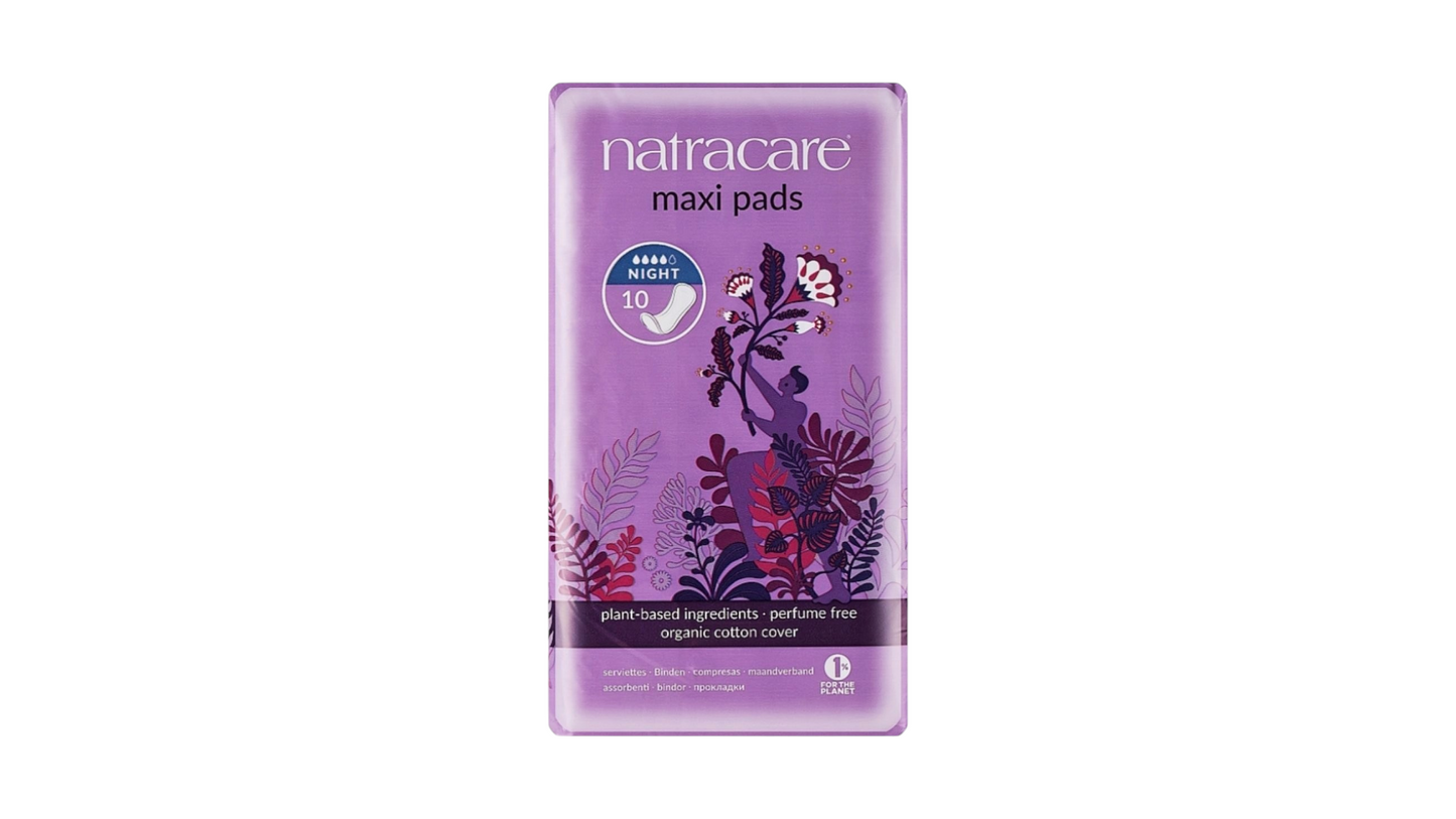 NATRACARE, MAXI PADS 10pcs