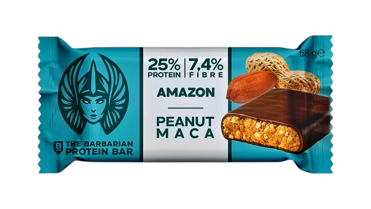 Raw Bar BIO Protein With Peanuts And Maca 68gr The Barbarian