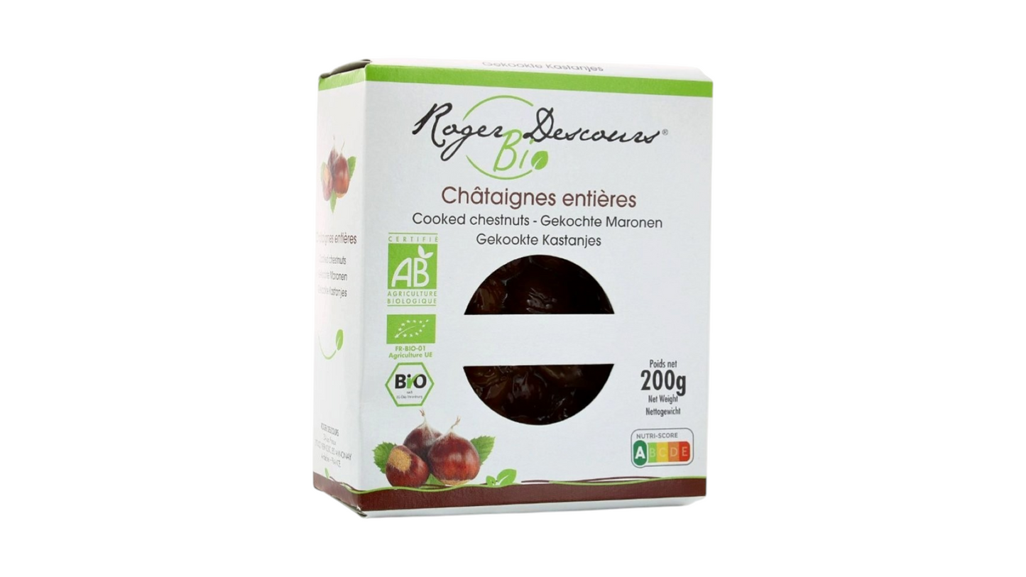 BOILED CHESTNUTS BIO 200g Roger Descours