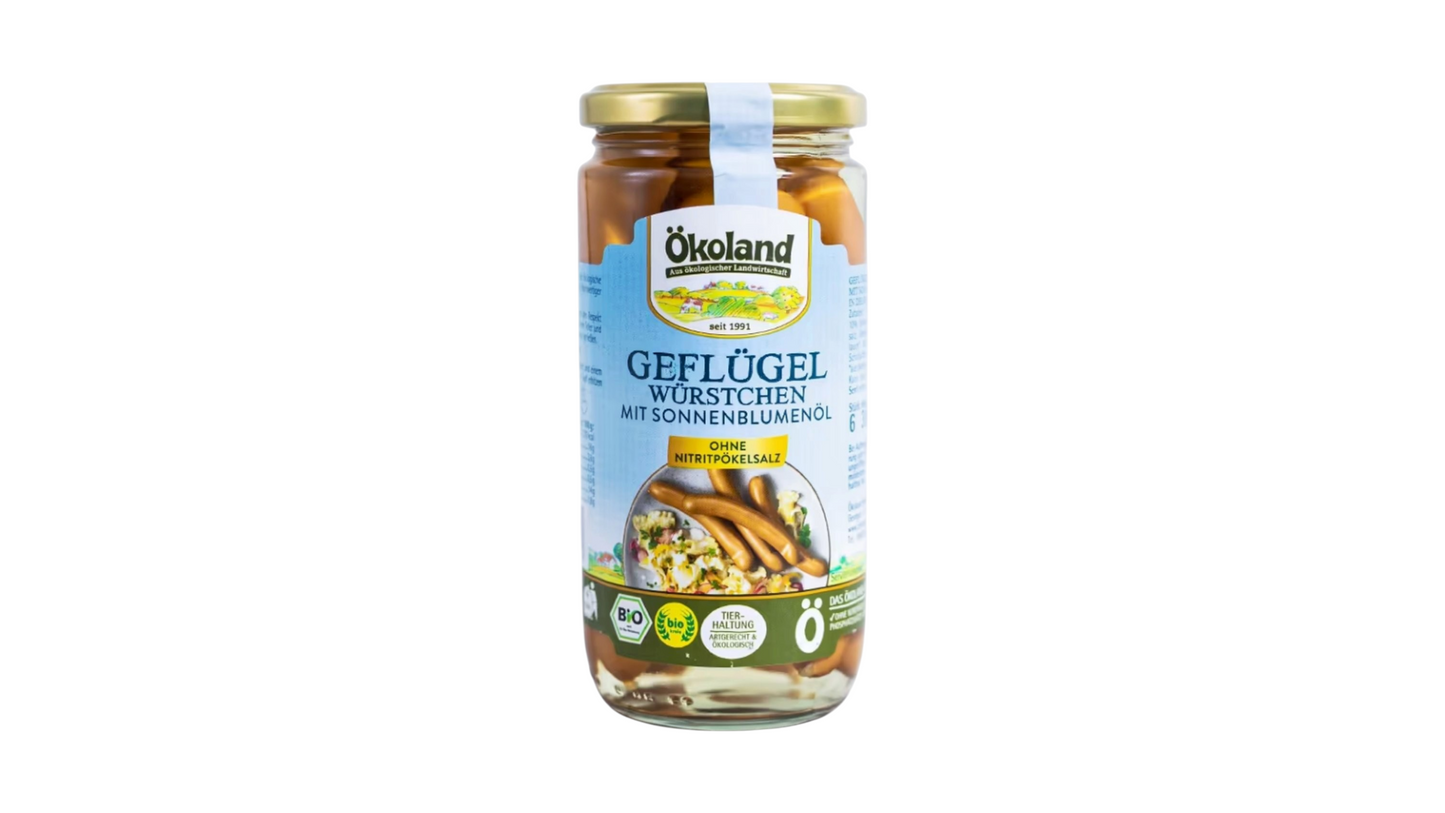 Turkey Sausages BIO 380g Ökoland