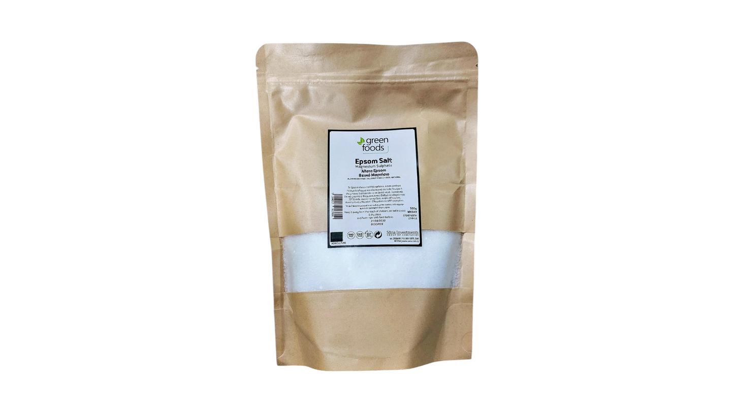 Green Foods, Epsom Salt 500G
