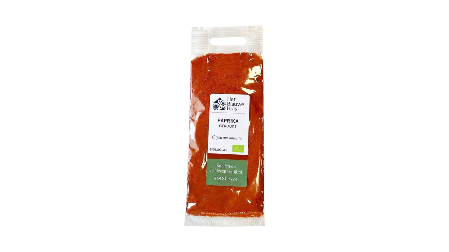 HET BLAUWE HUIS, SMOKED PAPRIKA POWDER 30G BIO