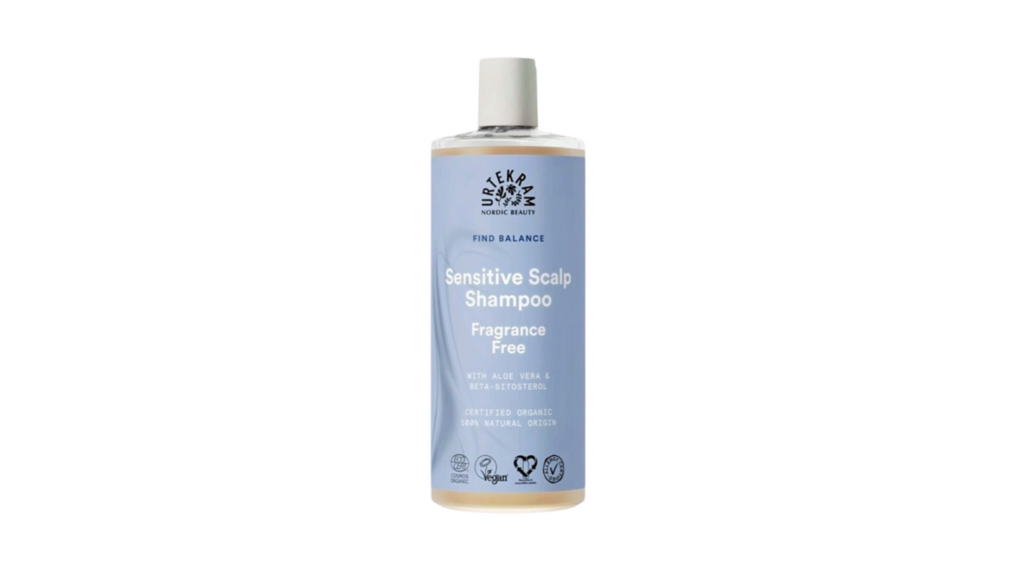 URTEKRAM, SENSITIVE SCALP SHAMPOO FRAGRANCE FREE 500ML