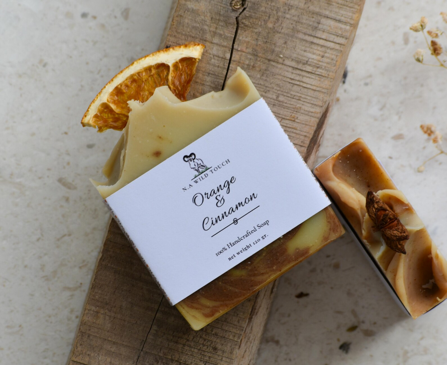 Orange & Cinnamon Soap: Handmade Vegan Essential Oil Soap