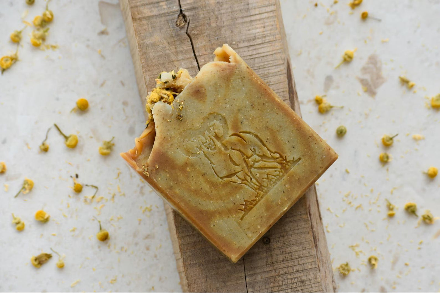 Calming Chamomile Soap: Vegan Cold Process with Essential Oils