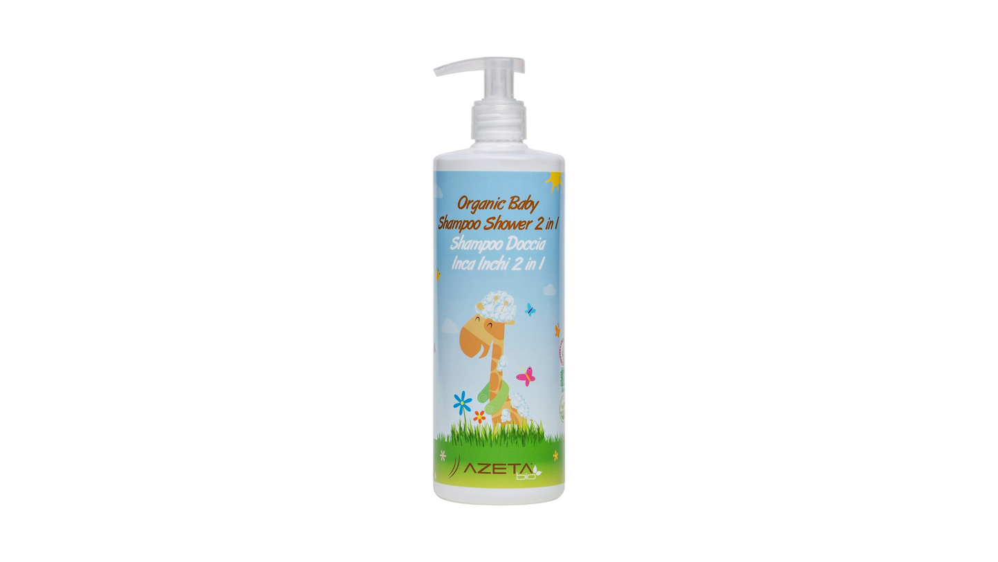 AZETAbio ORGANIC SHAMPOO SHOWER 200ml Inca Inchi Oil