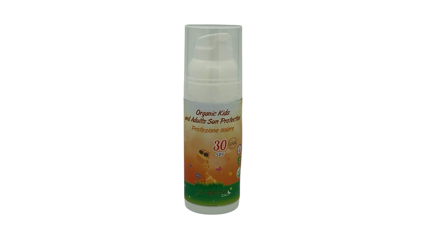 AZETABIO ORGANIC KIDS AND ADULTS SUN PROTECTION SPF 30- 50ml