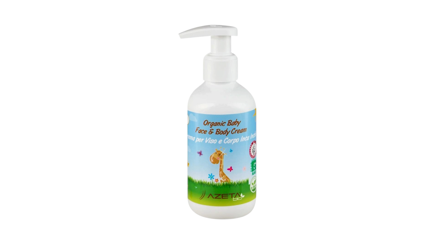 AZETAbio ORGANIC BABY FACE & BODY CREAM 200 ml