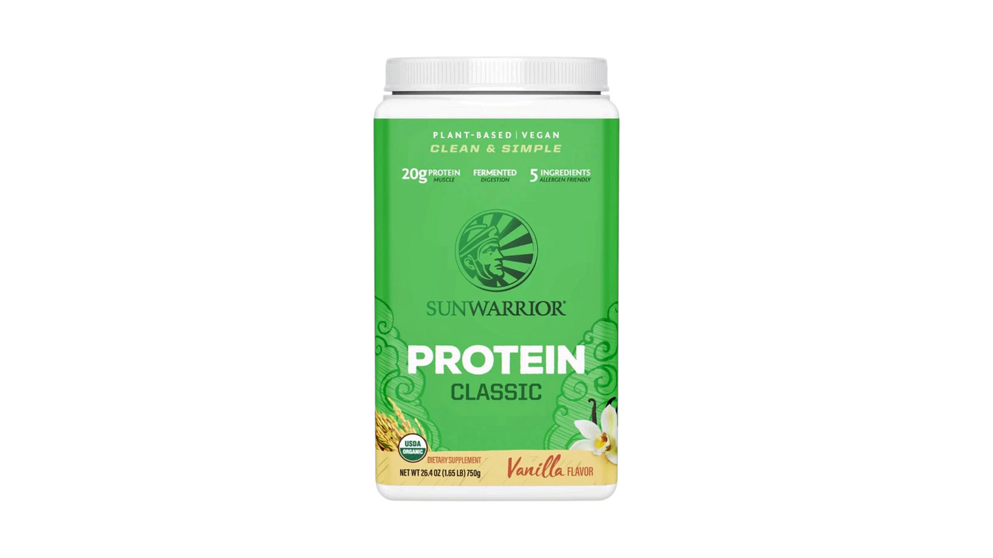 SUNWARRIOR, CLASSIC PROTEIN VANILLA 750G BIO