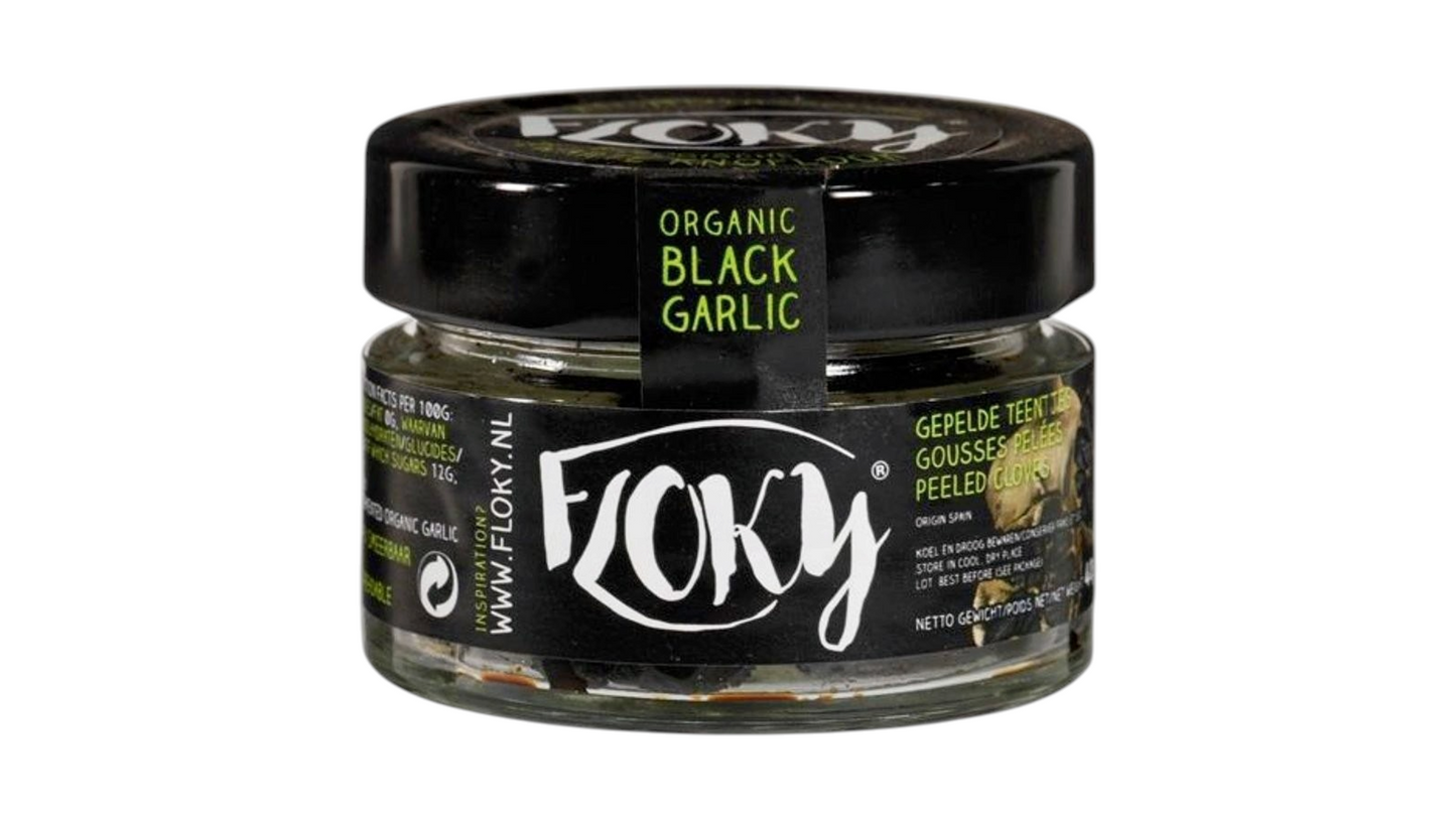 FLOKY, BLACK GARLIC 40G BIO