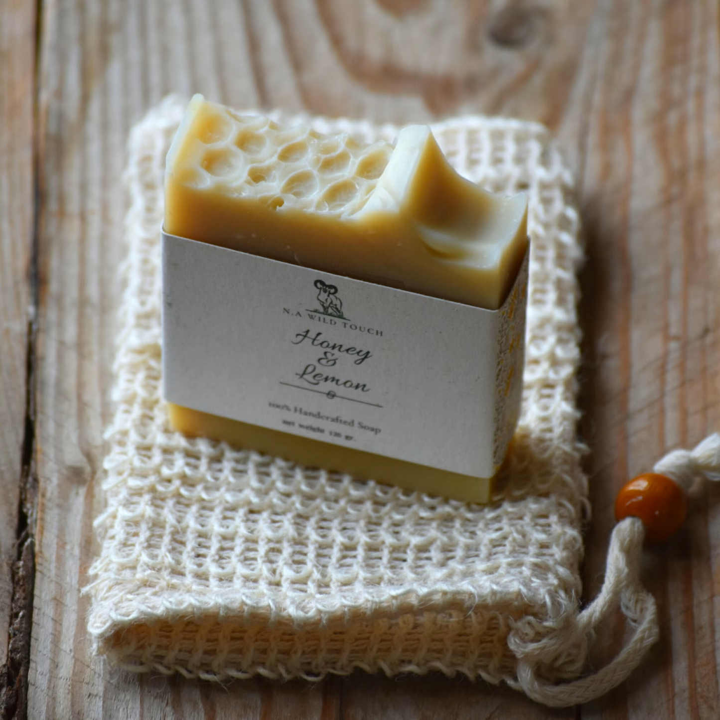 Hemp Soap Saver Bag: Natural Exfoliating Washcloth