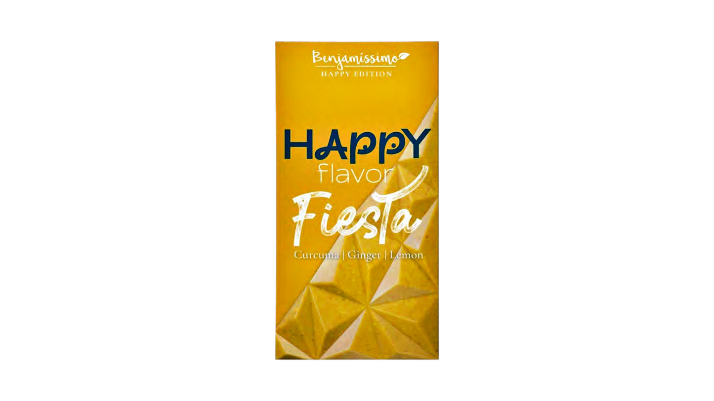 Benjamissimo, Curcuma Ginger Lemon Vegan Bar 60G Bio