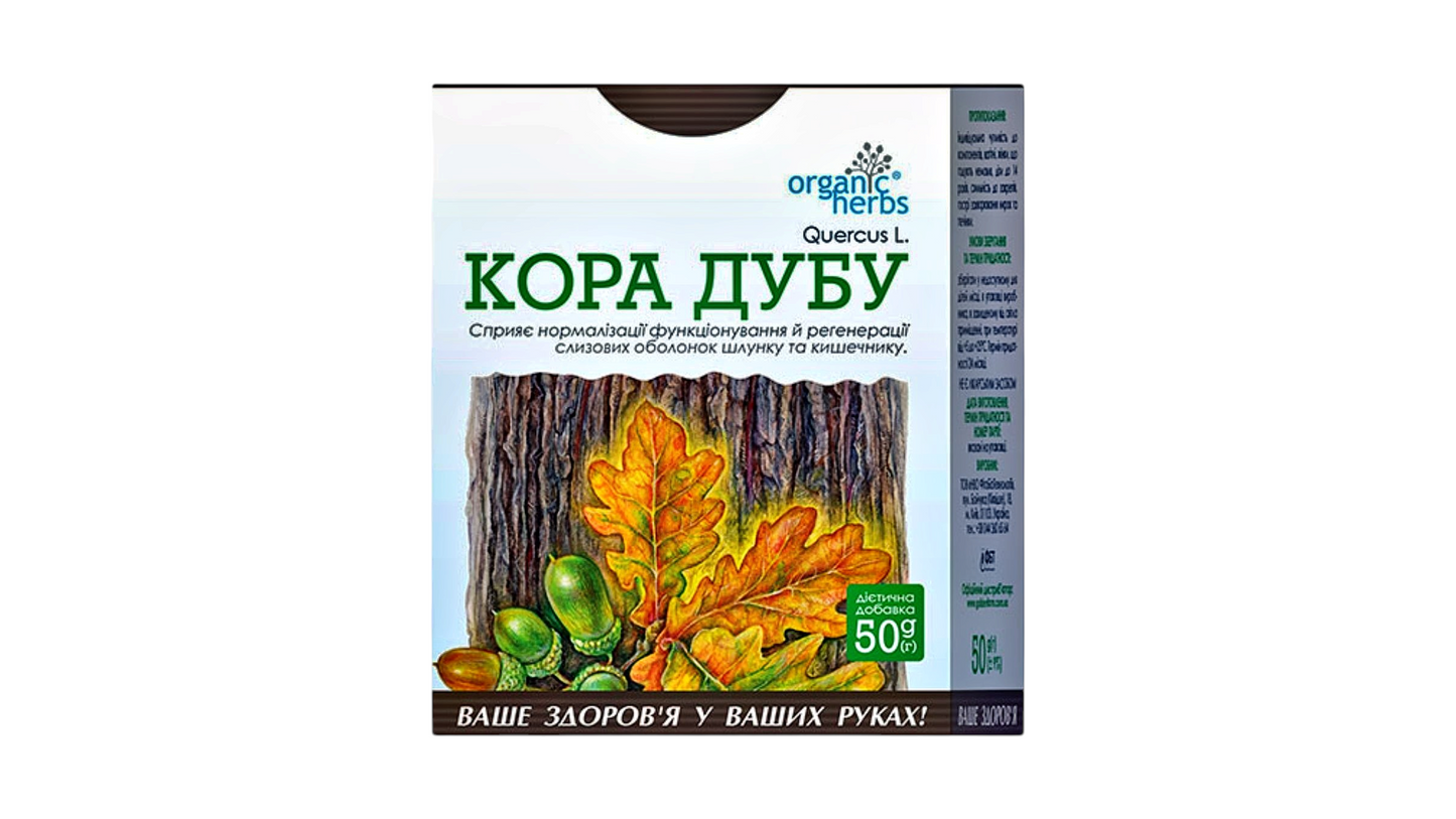 Oak Bark (Кора Дуба) 50g Original Herbs