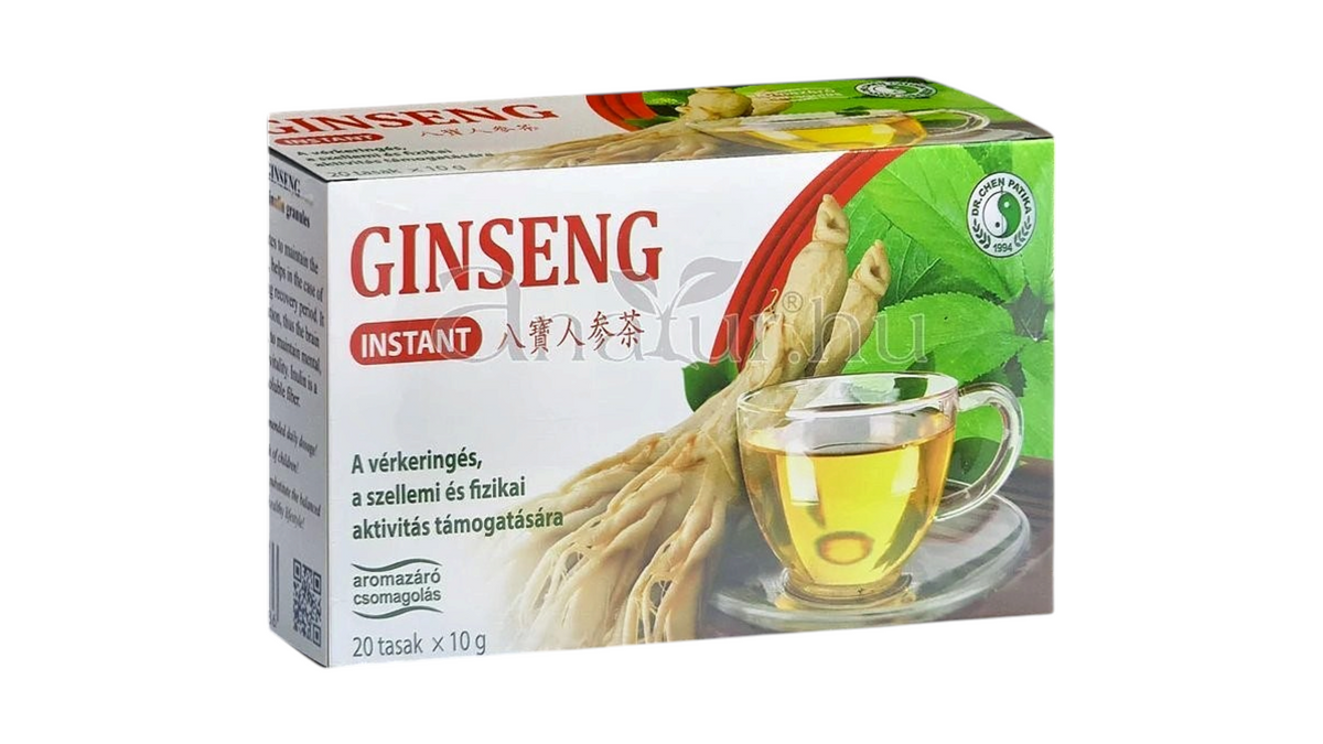 Dr. Chen Patika Instant ginseng tea 10g × 20 bags