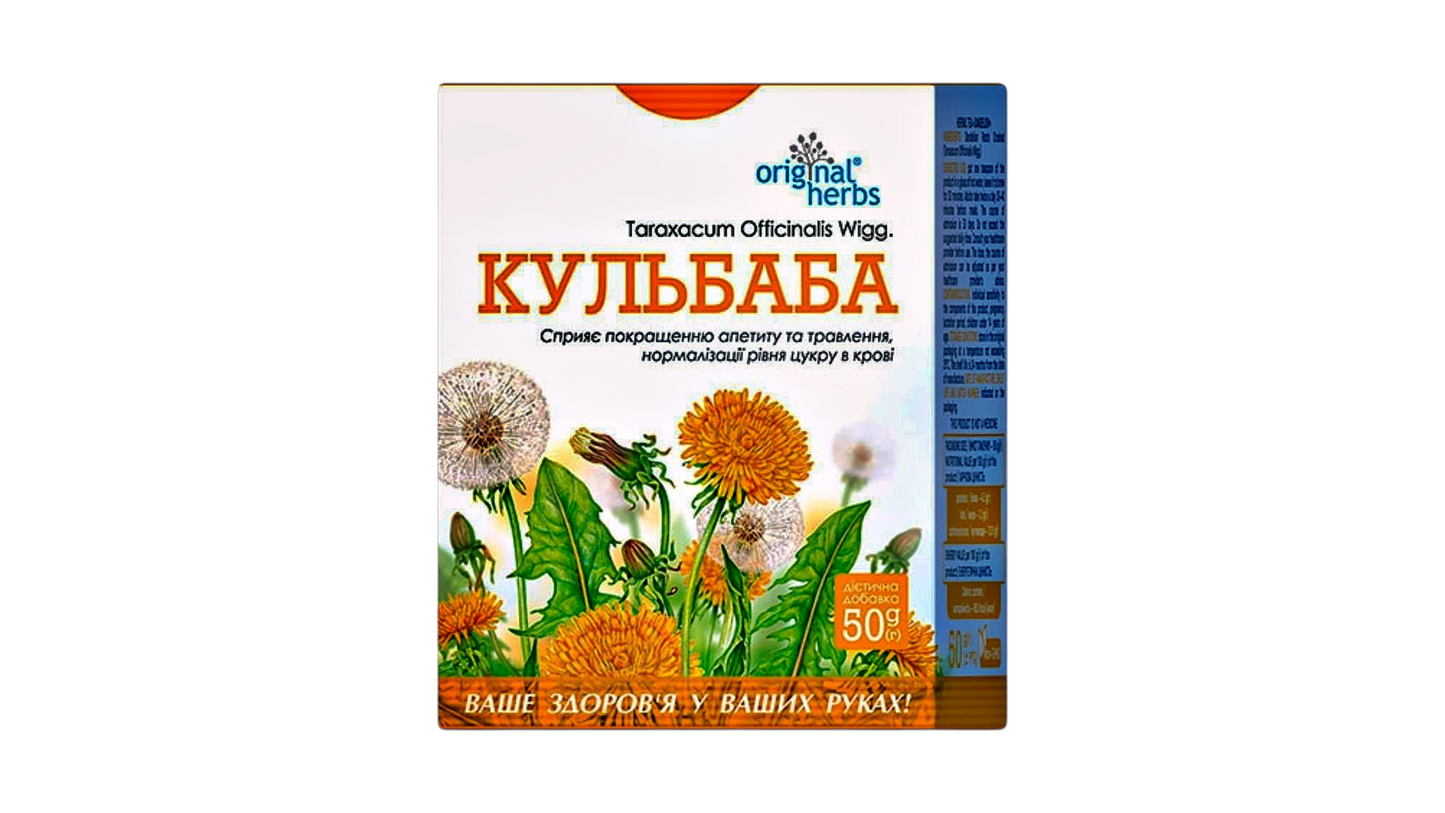 Dandelion (Кульбаба) Original Herbs 50g