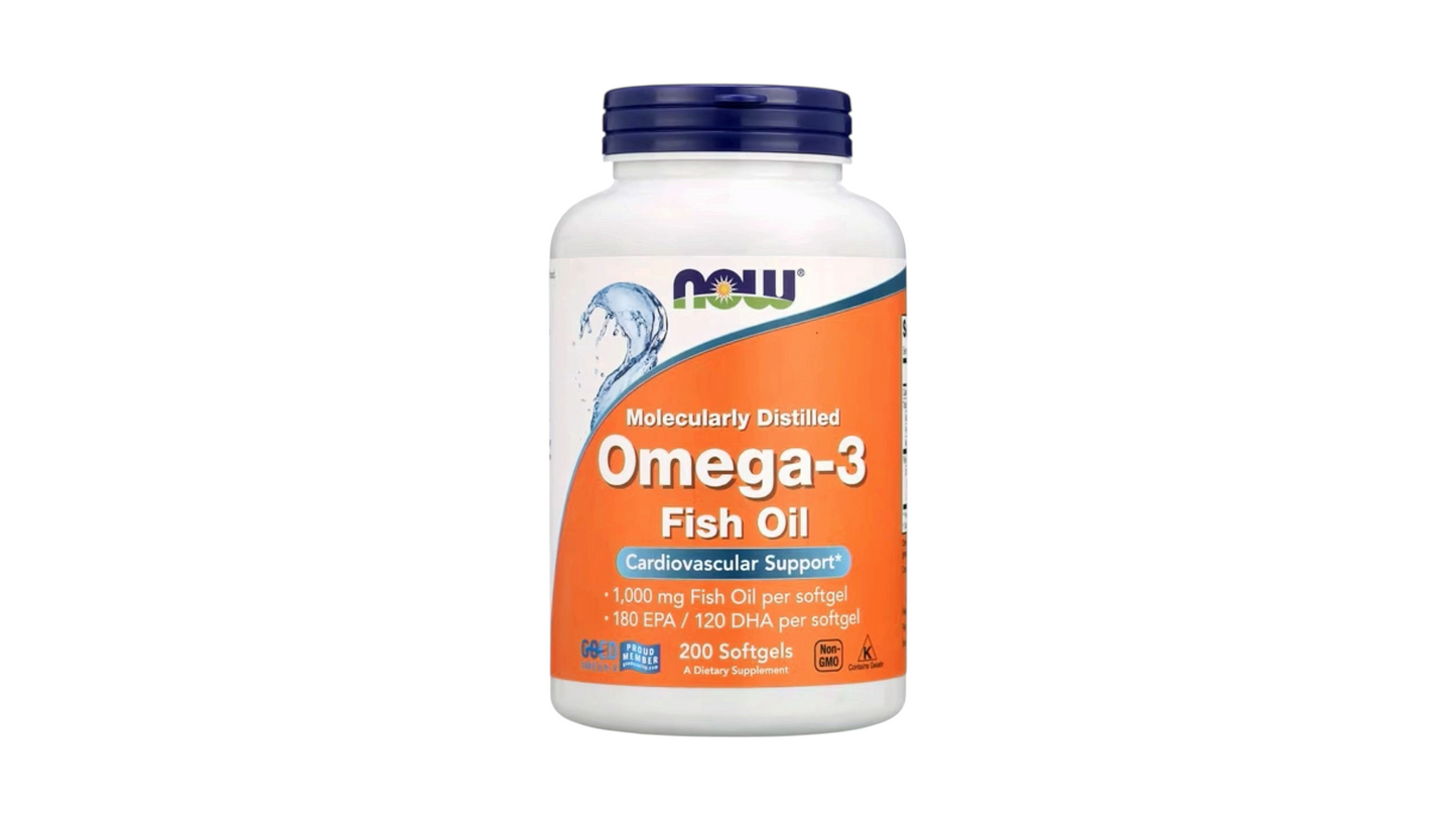 NOW, Omega 3 180 EPA 120 DHA 200 Softgels